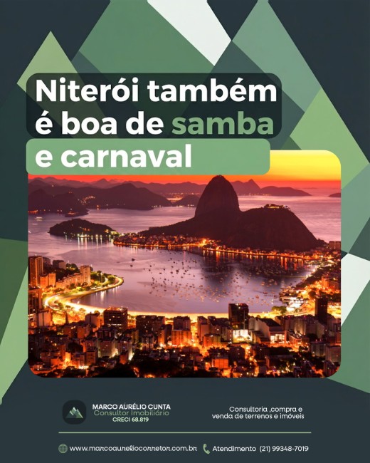 Niterói também é boa de samba e carnaval