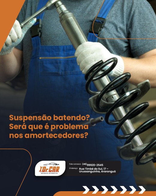 Os riscos de não trocar os amortecedores desgastados