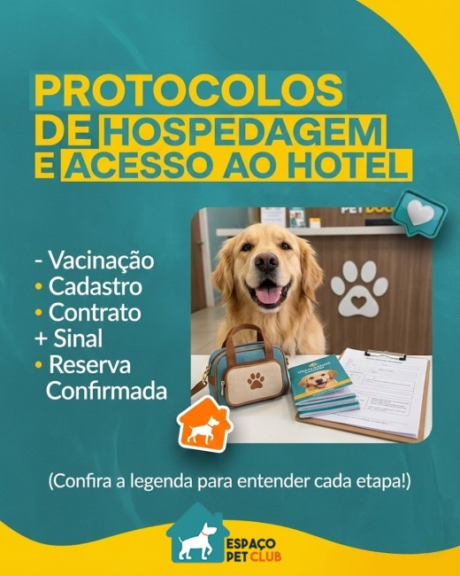 PROTOCOLOS DE HOSPEDAGEM E ACESSO AO HOTEL   - Vacinação • Cadastro • Contrato + Sinal • Reserva Confirmada  (Confira a legenda para entender cada etapa!)