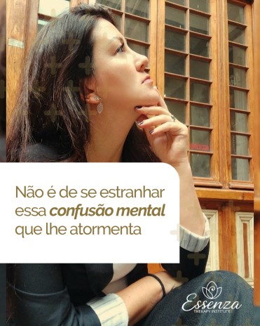 Não é de se estranhar essa confusão mental que lhe atormenta
