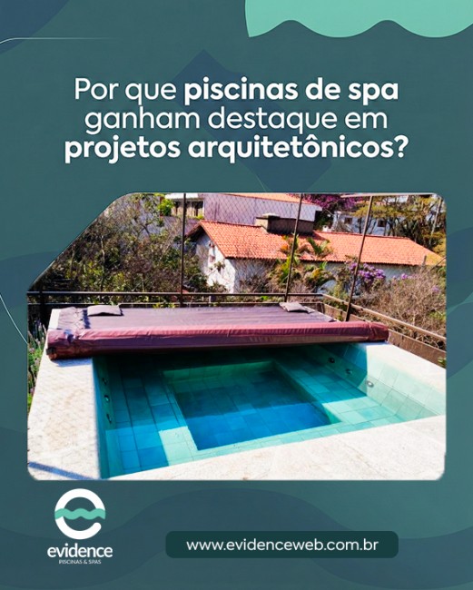 Por que piscinas de spa ganham destaque em projetos arquitetônicos?