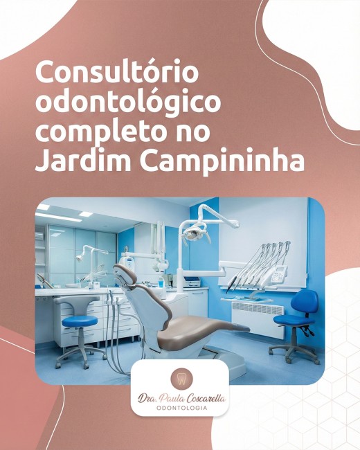 Consultório odontológico completo no Jardim Campininha