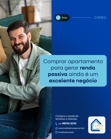 Comprar apartamento para gerar renda passiva ainda é um excelente negócio