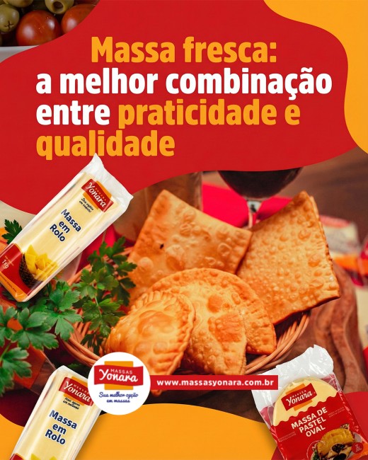 Massa fresca: a melhor combinação entre praticidade e qualidade