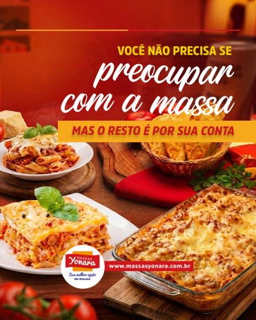 Você não precisa se preocupar com a massa, mas o resto é por sua conta