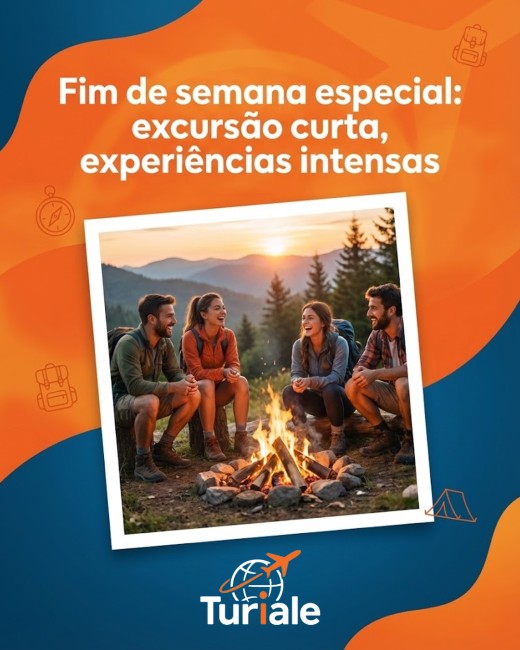 Fim de semana especial: excursão curta, experiências intensas