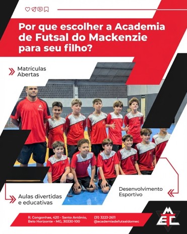 Por que escolher a Academia de Futsal do Mackenzie para seu filho