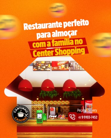 Restaurante perfeito para almoçar com a família no Center Shopping