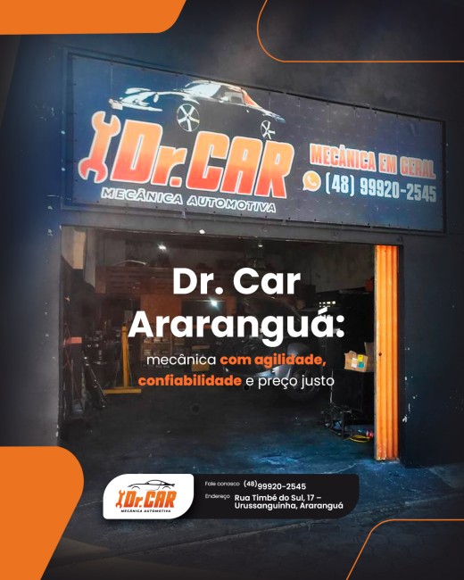 Dr. Car Araranguá: mecânica com agilidade, confiabilidade e preço justo