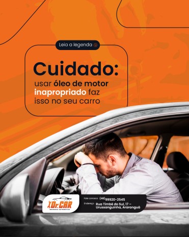 Cuidado: usar óleo de motor inapropriado faz isso no seu carro