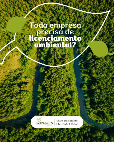 Toda empresa precisa de licenciamento ambiental?