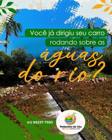 Você já dirigiu seu carro rodando sobre as águas do rio?