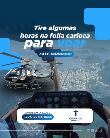 Tire algumas horas na folia carioca para voar