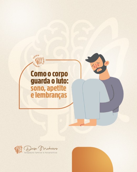 Como o corpo guarda o luto: sono, apetite e lembranças