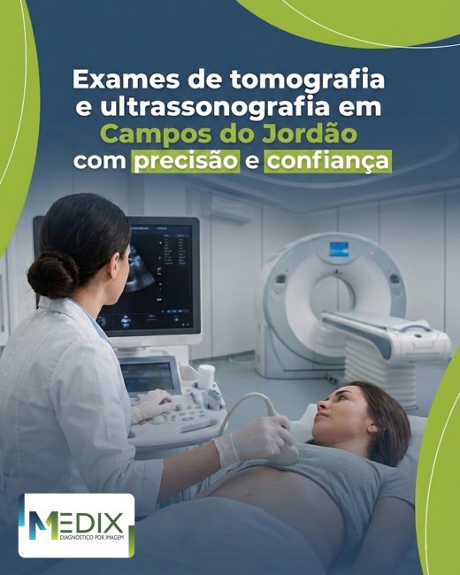 Exames de tomografia e ultrassonografia em Campos do Jordão com precisão e confiança