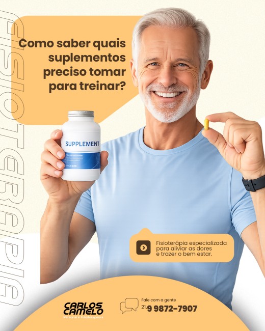 Como saber quais suplementos preciso tomar para treinar?