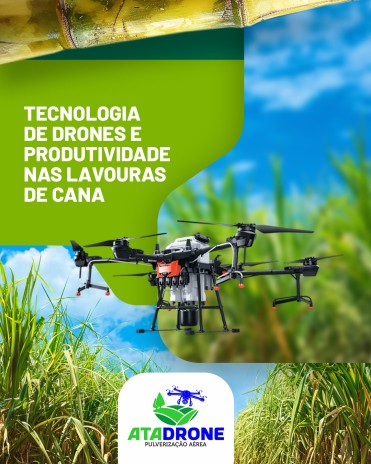 Tecnologia de drones e produtividade nas lavouras de cana