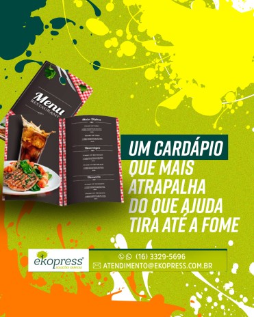 Um cardápio que mais atrapalha do que ajuda tira até a fome