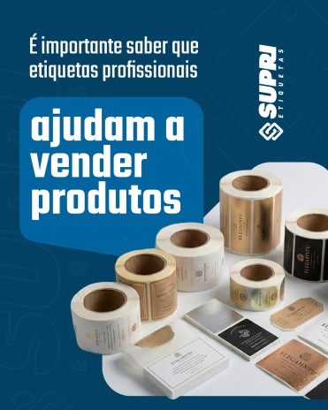 É importante saber que etiquetas profissionais ajudam a vender produtos