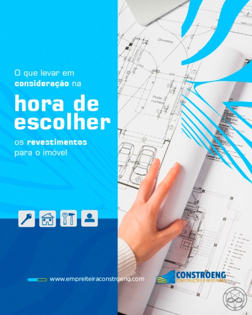 O que levar em consideração na hora de escolher os revestimentos para o imóvel