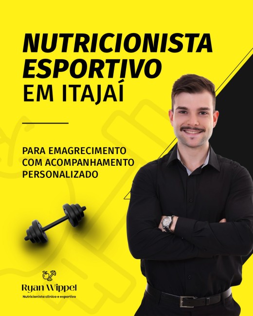 Nutricionista esportivo em Itajaí para emagrecimento com acompanhamento personalizado