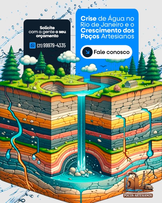 Crise de Água no Rio de Janeiro e o Crescimento dos Poços Artesianos