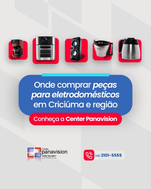 Onde comprar peças para eletrodomésticos em Criciúma e região