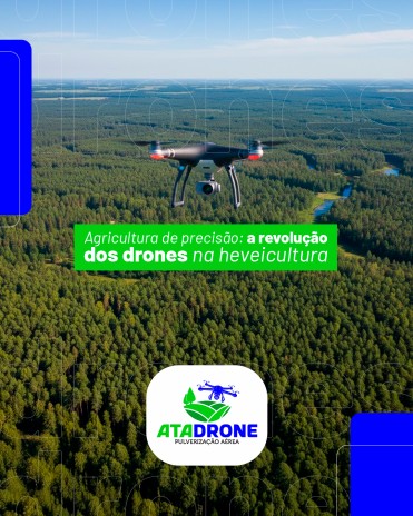 Agricultura de precisão: a revolução dos drones na heveicultura