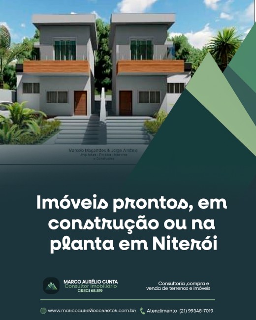 Imóveis prontos, em construção ou na planta em Niterói