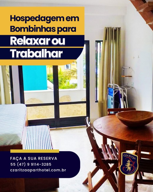 Hospedagem em Bombinhas para Relaxar ou Trabalhar à Beira-Mar