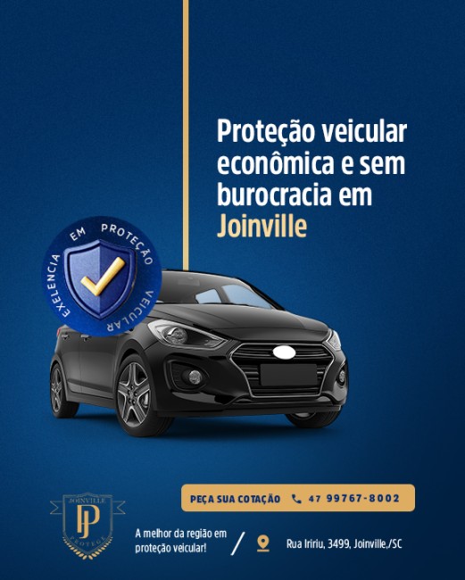Proteção veicular econômica e sem burocracia em Joinville