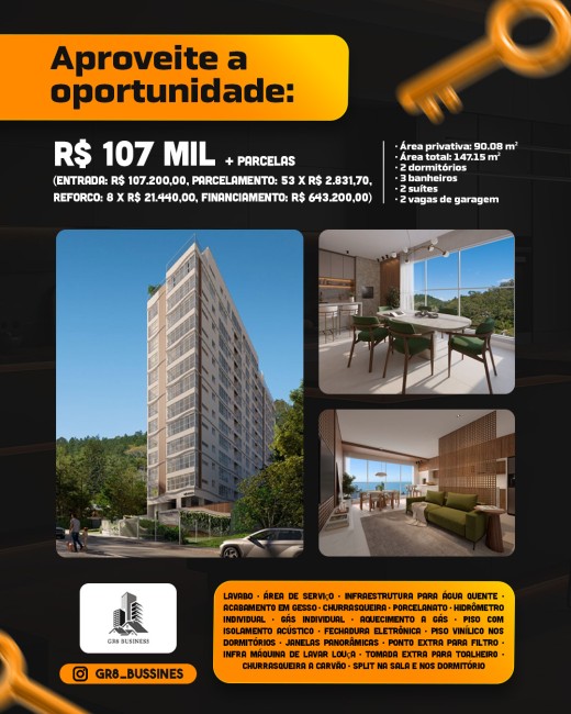 Criar banner divulgação desse imóvel - informações e fotos no link: https://www.dropbox.com/scl/fo/tfp2lum51arkffaawohvv/AKaqnLTTJFor-ex3b7TNoM0/_DADOS_CLIENTES/Splendore%20del%20Mare?dl=0&rl