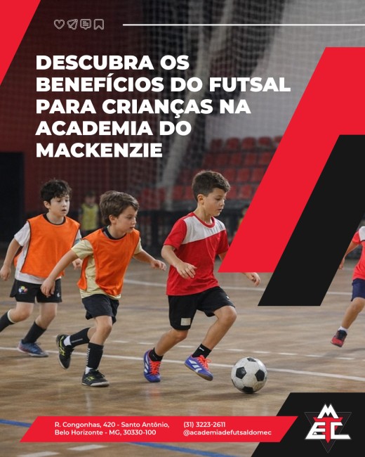 Descubra os Benefícios do Futsal para Crianças na Academia do Mackenzie