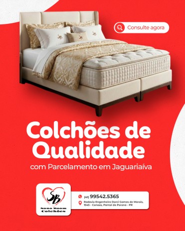 Colchões de Qualidade com Parcelamento em Jaguariaíva