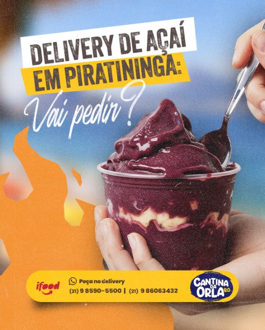Delivery de açaí em Piratininga: vai pedir?
