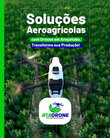 Soluções Aeroagrícolas com Drones em Araçatuba Transforme sua Produção