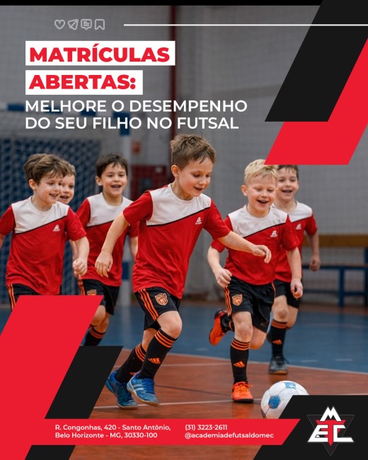 Matrículas Abertas: Melhore o Desempenho do Seu Filho no Futsal agora