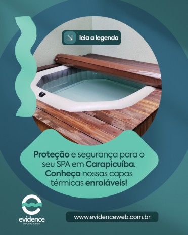 Capa Térmica Enrolável para SPA em Carapicuíba Proteção e Segurança para Seu Bem-Estar