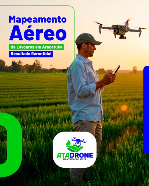 Mapeamento Aéreo de Lavouras em Araçatuba Resultado Garantido