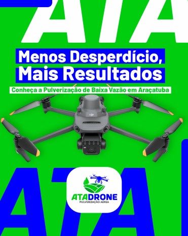Conheça a Pulverização de Baixa Vazão em Araçatuba Menos Desperdício, Mais Resultados
