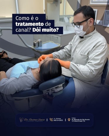 Como é o tratamento de canal? Dói muito?