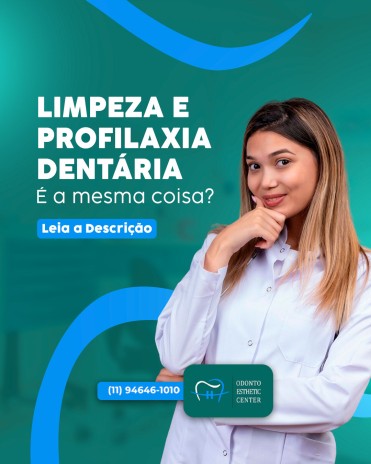 Limpeza e profilaxia dentária é a mesma coisa?