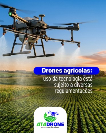 Drones agrícolas: uso da tecnologia está sujeito a diversas regulamentações