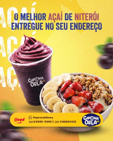 O melhor açaí de Niterói entregue no seu endereço