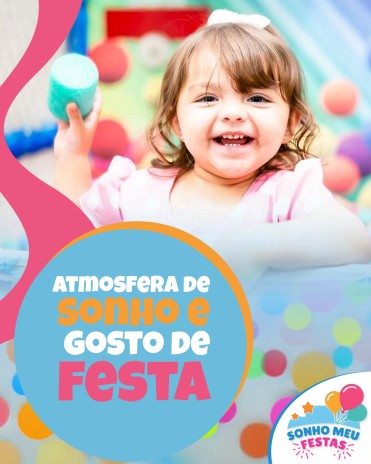 Atmosfera de sonho e gosto de festa