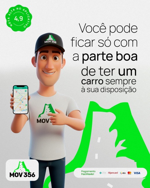 Você pode ficar só com a parte boa de ter um carro sempre à sua disposição