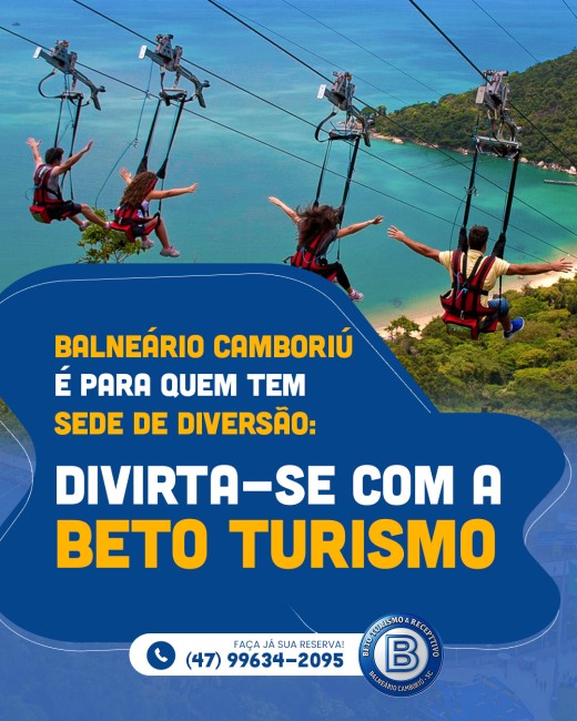 Balneário Camboriú é para quem tem sede de diversão: divirta-se com a Beto Turismo