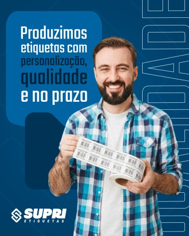 Produzimos etiquetas com personalização, qualidade e no prazo
