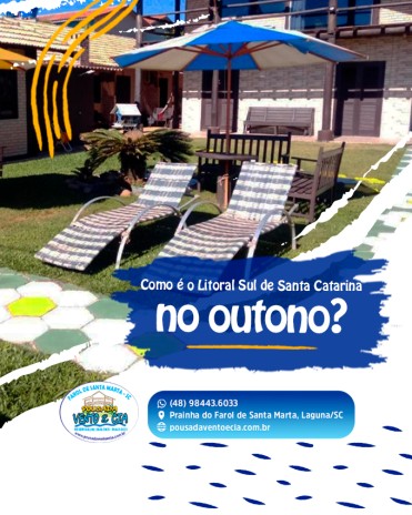 Como é o Litoral Sul de Santa Catarina no outono?