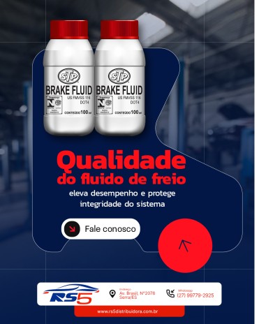 Qualidade do fluido de freio eleva desempenho e protege integridade do sistema